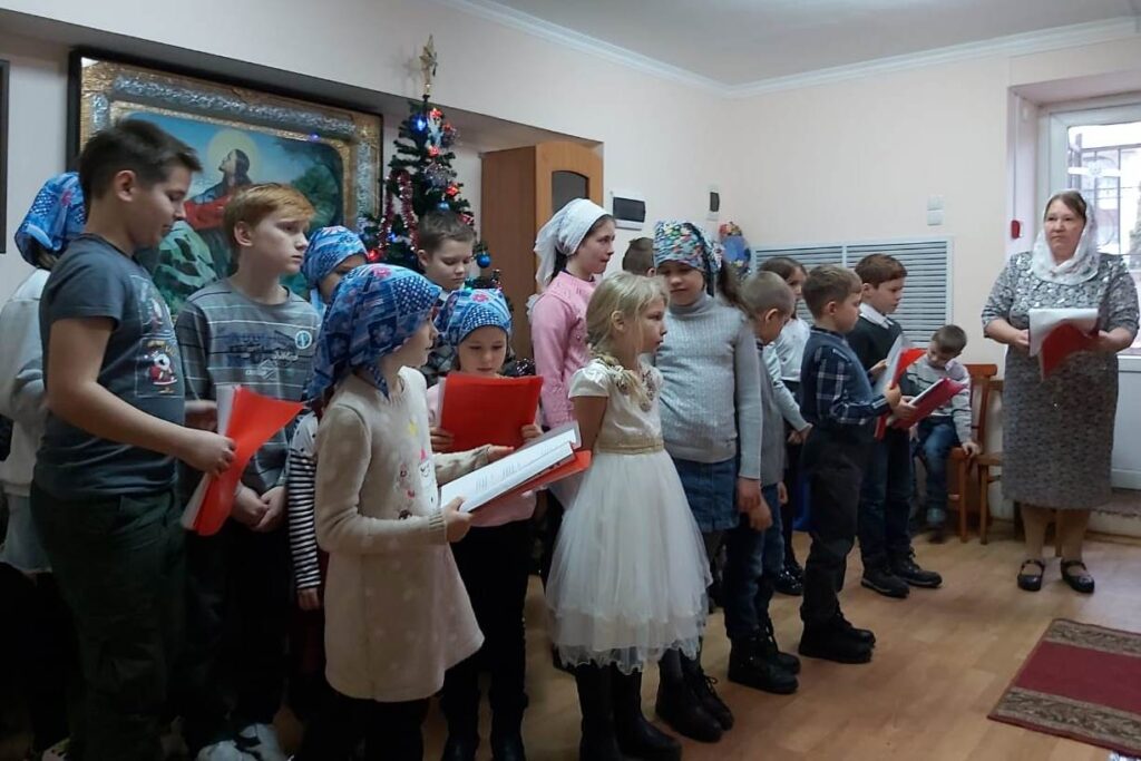 Святки в воскресной школе "Славословие"