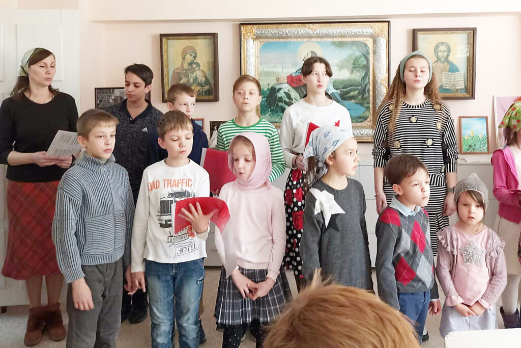 Занятия в Воскресной школе «Славословие» в Неделю 27-ю по Пятидесятнице